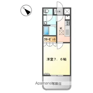エスポアール【1階】の間取り