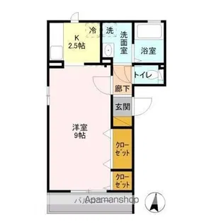 グローリア【2階】の間取り
