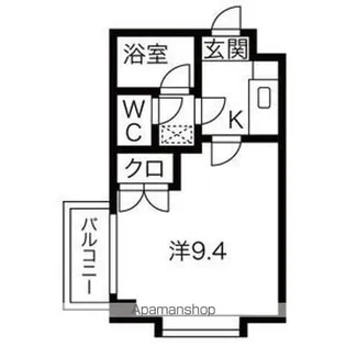 シティライフ藤ヶ丘南1号館【4階】の間取り