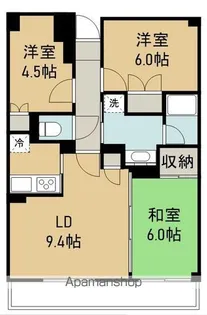 東仙台五番館【1階】の間取り