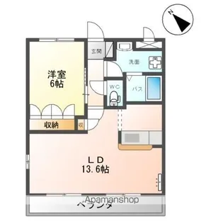 コンフォルト【2階】の間取り