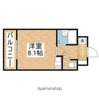 アーバン塩付【5階】の間取り