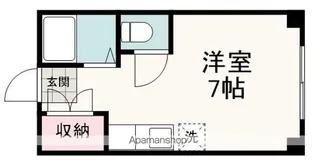 ジュネス羽衣【101号室】の間取り