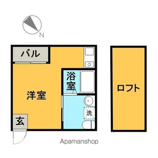 福岡県福岡市東区社領1丁目【アパート】の間取り