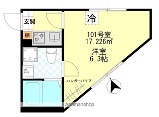 GARDENS小金井【1階】の間取り