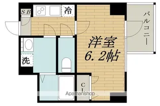 S−RESIDENCE新大阪RISH【907号室】の間取り