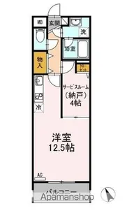 BーONE【502号室】の間取り