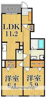 パラッツオ エテルノ【1階】の間取り
