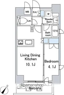 ルジェンテ・バリュ上野【3階】の間取り