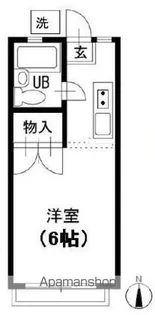 ヴィラK【1階】の間取り