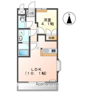 ケイ・グランド (K・GURAND)【1階】の間取り