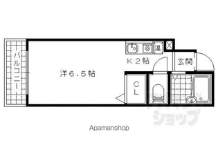 アークみささぎ【302号室】の間取り
