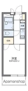 レオパレス平尾【2階】の間取り