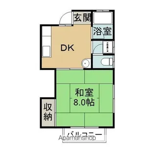 ドミール・K【201号室】の間取り