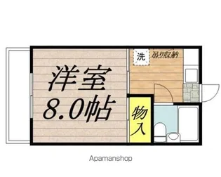 クリスタルマンション【410号室】の間取り