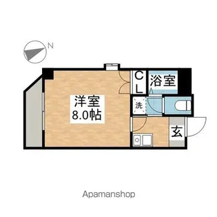 アーバン吹上【3A号室】の間取り