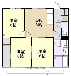エテルノマンション【305号室】の間取り