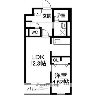SK RESIDENCE NAGOYA【3階】の間取り