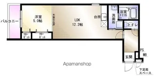 フジパレス エン Ⅱ号館【3階】の間取り