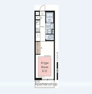 埼玉県白岡市新白岡4丁目【マンション】の間取り