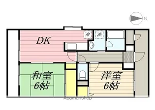 トップインレット【1階】の間取り