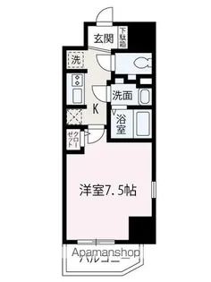 プリンセスライン【11階】の間取り