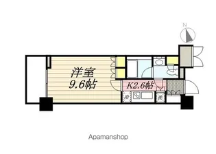 東京都文京区水道2丁目【マンション】の間取り
