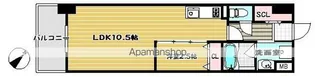 ライフフィールド銀天町【8階】の間取り