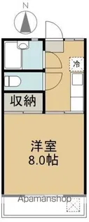 楓ハイツ【202号室】の間取り