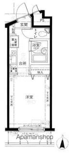 メインステージ新中野駅前【4階】の間取り