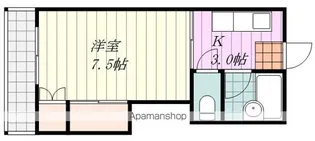 クレセントハイツ【205号室】の間取り