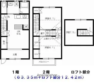 SKヴィレッジ【101号室】の間取り
