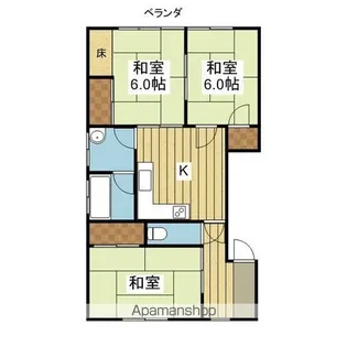 トーヨビル【3階】の間取り