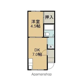 スカイコーポ【205号室】の間取り