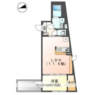 メゾン・ボヌール 大泉学園【3階】の間取り