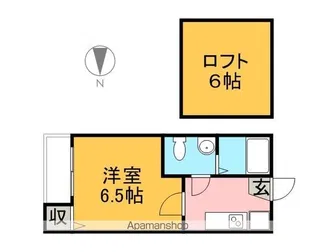プランドール更屋敷【1階】の間取り