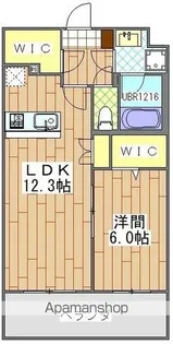 ライブリー汐見丘【1階】の間取り