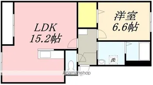 ヴァンクレールⅢ【4階】の間取り