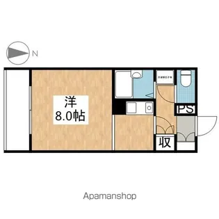 メゾンエステール【302号室】の間取り