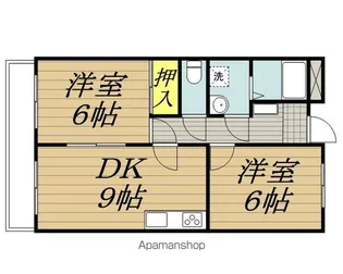 シャトレ北ピアⅠ【105号室】の間取り