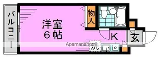 パークマンションワダ【1階】の間取り