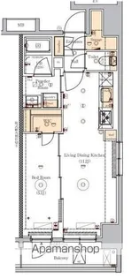 VERXEED ASAKUSA【9階】の間取り