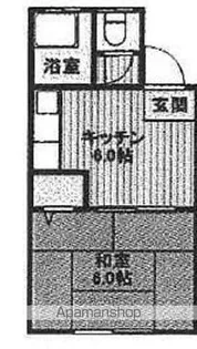 戒能アパート【2階】の間取り