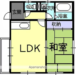 メゾン山崎【2階】の間取り