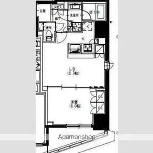 SーRESIDENCE曳舟【9階】の間取り