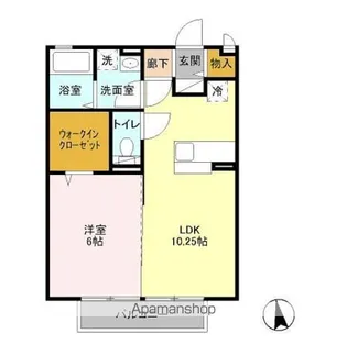 プリマベーラ【1階】の間取り