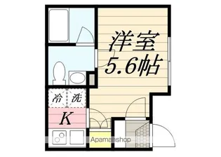 東京都中野区大和町1丁目【アパート】の間取り