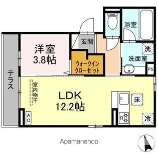 グランコスモHT【1階】の間取り