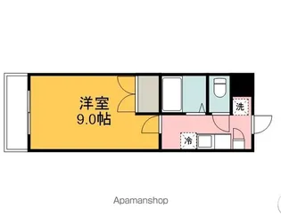 アーバン西白島【202号室】の間取り