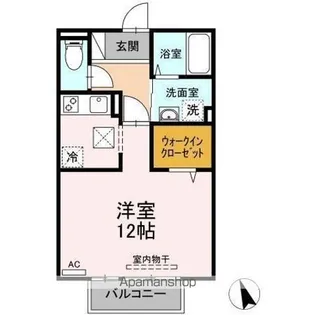 ル・ヴァン・クレール A棟【1階】の間取り